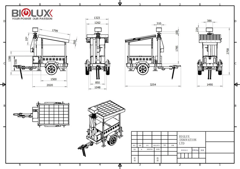 Drawing 2 Panels CCTV Tower 20231 Drawing 2 Panels CCTV Tower 20231